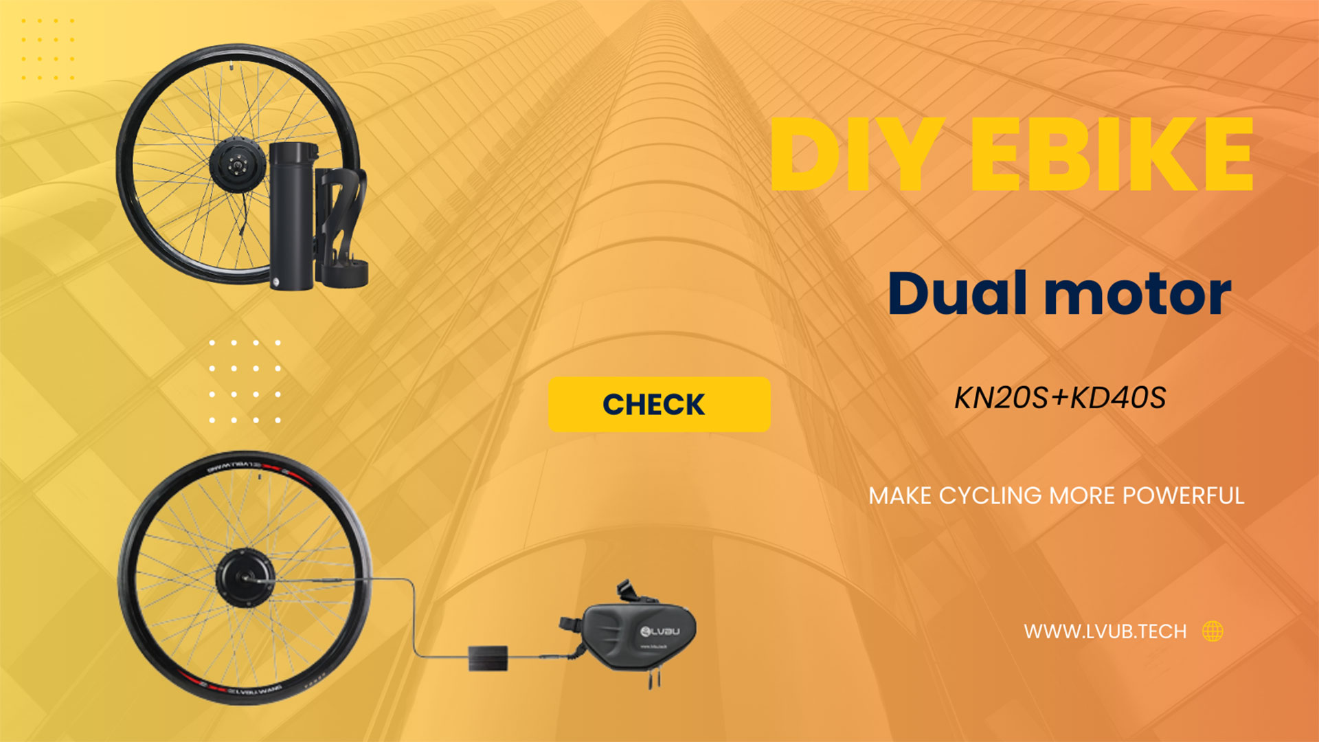 Cool Guy, Cooler Ride: Dual Motor EBike Conversion!