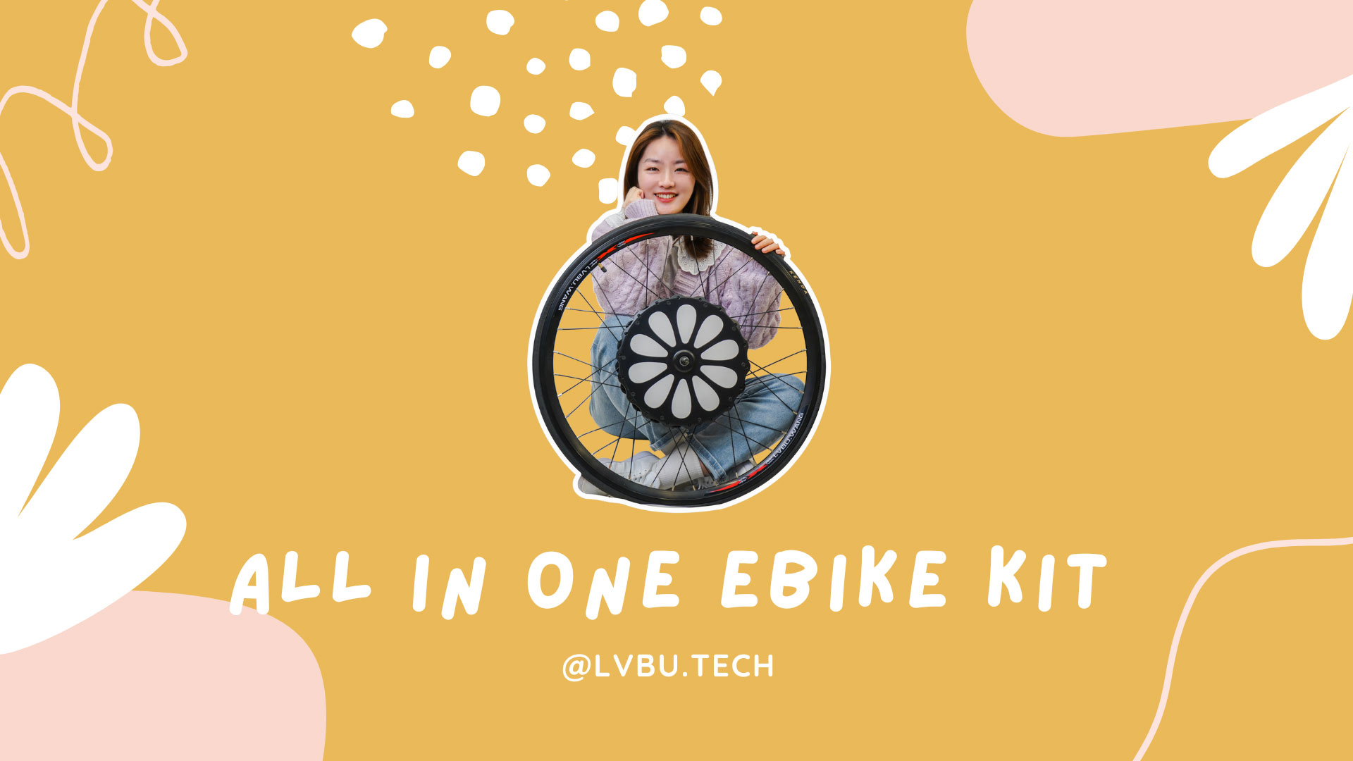 Easy fit & Reliable Ebike Conversion kit KX30S - Integrated all in one design, no cable!