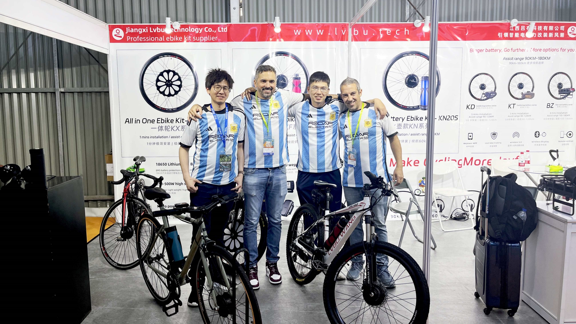 用骑行驱动未来，中国国际自行车展览会上的吕布云轮